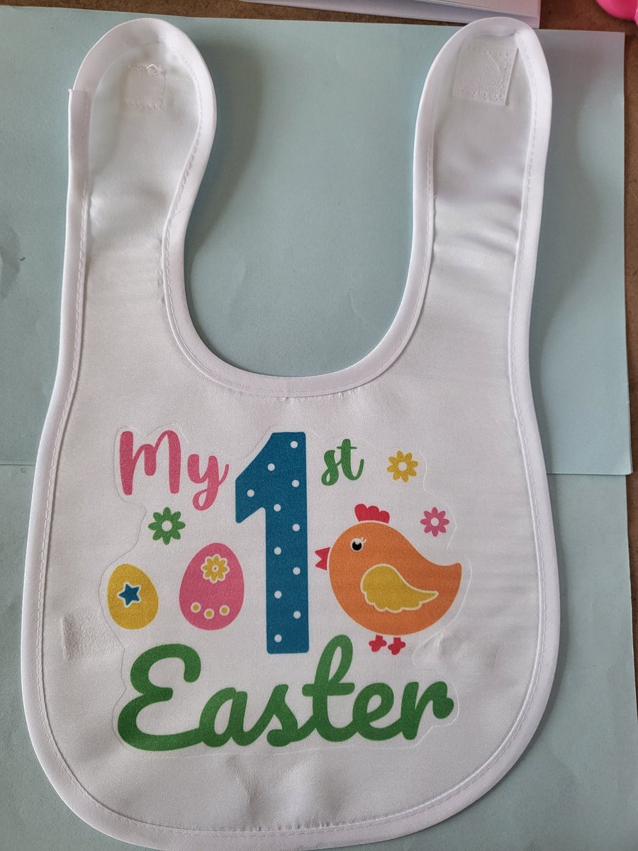Baby's 1st Easter bib