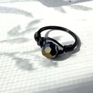 Blackness - wire ring