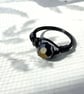 Blackness - wire ring
