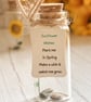 Sunflower Wish Jar, Hand Painted gift  - Image 2