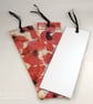Handmade decoupage poppy bookmark - Image 3