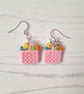 Easter Basket with eggs earrings - Image 2