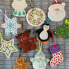 Ceramic Christmas Hanging Decoration