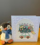 Handmade Christmas Card – Travelling Home for Christmas - Image 7