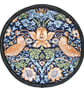 Trivet William Morris Strawberry Thief Mat 12" Round Pad Dining Pot Stand