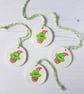 Christmas Cactus hanging decoration, bauble - Image 1