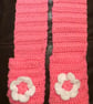 Crochet Little Girls Scarf - Image 1