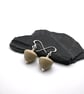 lampwork glass cone earrings - Image 2