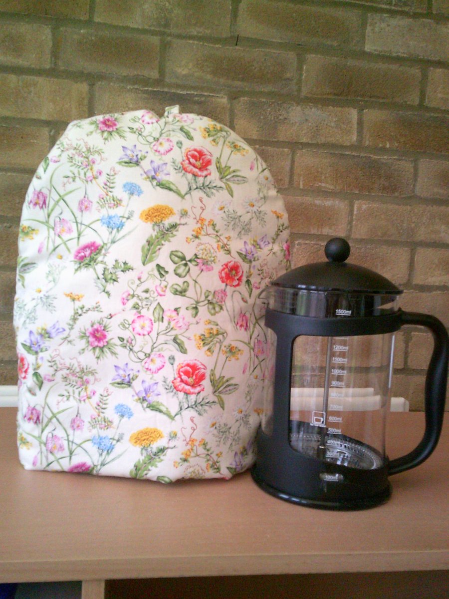 Meadow Flowers on Cream Extra Large Coffee Pot cosy