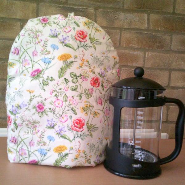 Meadow Flowers on Cream Extra Large Coffee Pot cosy