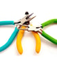 3 Piece Jewellery Plier Kit, Flat Nose, Round Nose and Side Cutter - Image 2