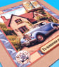Birthday Card For Him, Decoupage, Large - Image 4