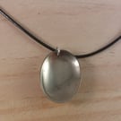 Upcycled Silver Plated Spoon Necklace (SPN102512)