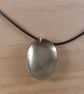Upcycled Silver Plated Spoon Necklace (SPN102512) - Image 1