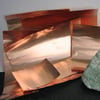 Copper Sheet Offcuts for Jewellery and Repousse Crafts