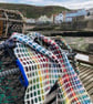 Staithes Paint Box Handwoven Lambswool Scarf - Image 1