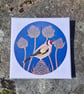 Goldfinch on Teasels Canvas Print 