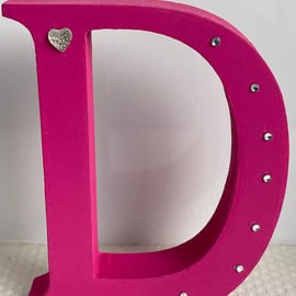 Freestanding Letter D in MDF