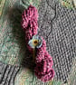 Hand spun art yarn - pure wool - Image 2