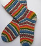 hand knit womens wool socks UK 4-6 - Image 5
