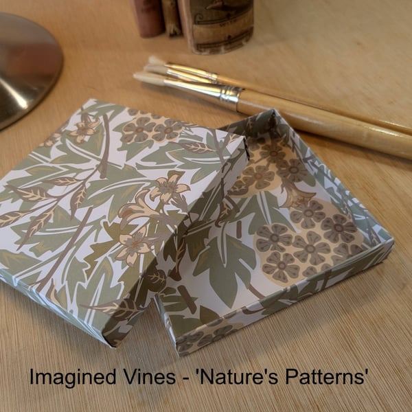 Ultra-thin Gift Box - Imagined Vines 'Nature's Patterns'
