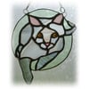 Siamese Cat Suncatcher Stained Glass