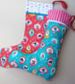 Christmas Stocking, Happy Dogs large stocking can be personalised - Image 4