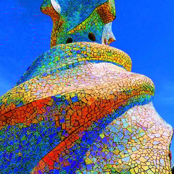 Casa Mila La Pedrera Barcelona Spain 12"x18" Print