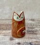 Handmade ginger cat vase - Image 6