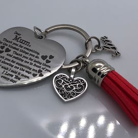 Mothers Day Keyring plus free pouch