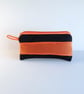 Orange & Black Swimming Goggle Case - Recycled Neoprene - Unique & Eco-Friendly - Image 2