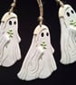 Ye Medieval Ghost - ceramic hanging decoration