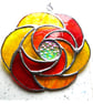 Heat Waves Stained Glass Suncatcher 002 - Image 7
