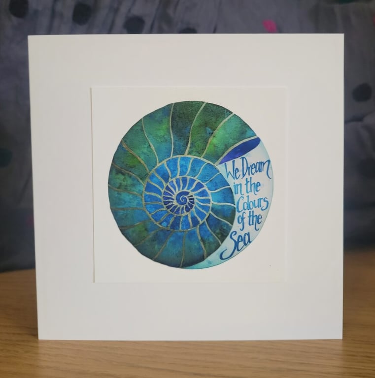 We Dream Handmade Greetings Card