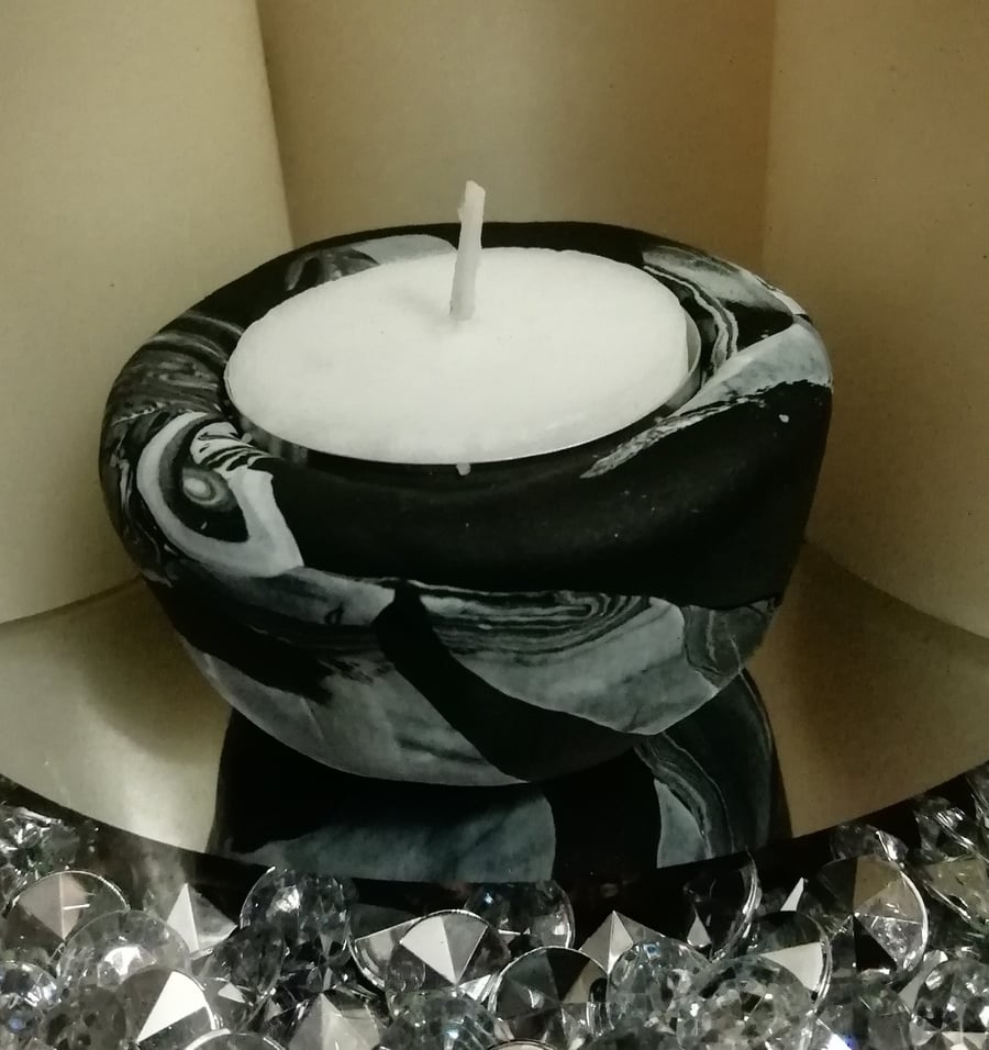 Fimo Clay Candle holder 