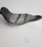 Ceramic pigeon brooch - Image 9