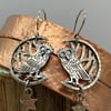 Owl Earrings (Drop earrings) reduced