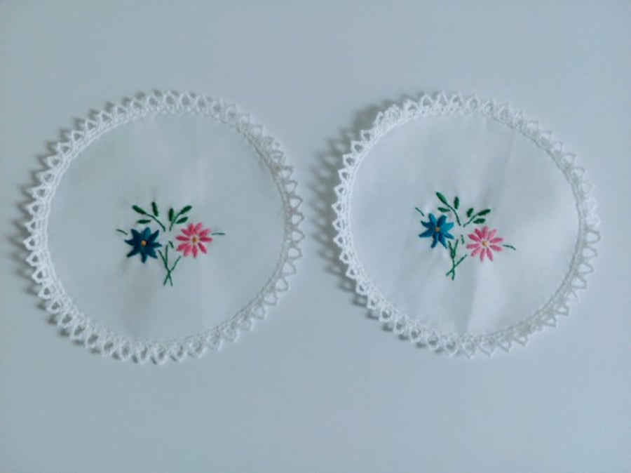 Dressing table mats, pair of dressing table mat... Folksy