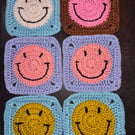 Handmade Crochet Granny Squares 