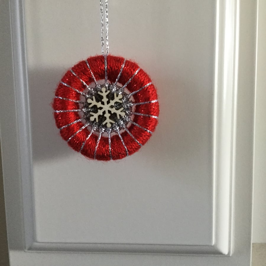 Dorset Button Christmas Tree Decoration