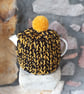 Tea Cosy, Cozy, Tea Pot Cover, Suki, For Life Stump Compatible, Hand Knitted - Image 1