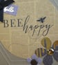 Hexagonal Bee Happy Card - Bees and Flowers - Image 6