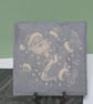 Laser engraved Christmas slate - Image 1