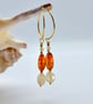 Amber & Citrine Earrings, November Birthday, Scorpio, Anniversary, Gifts For Her - Image 5