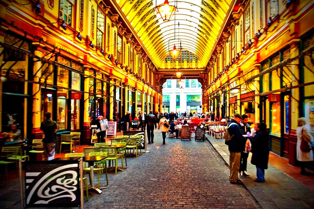 Leadenhall Market City of London England UK Photograph Print