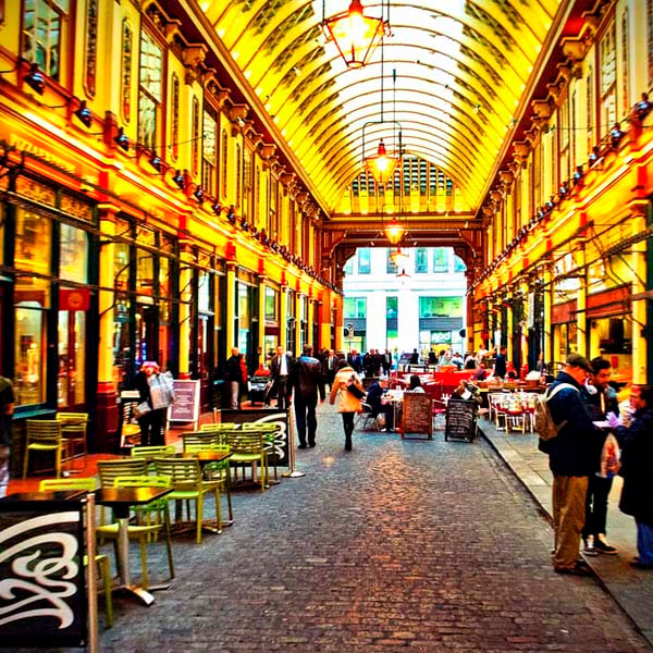 Leadenhall Market City of London England UK Photograph Print