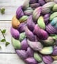Fibre blend Romney, Shetland, bamboo 100g twilight - Image 1