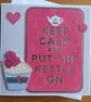 Keep Calm and Put The Kettle On Card  - Large - Image 7