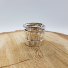 Textured Sterling Silver Ring
