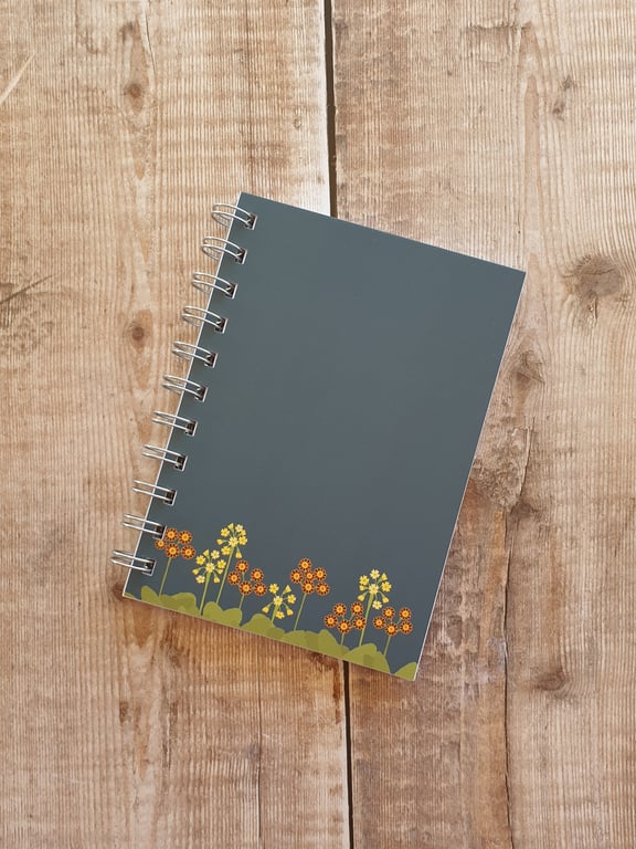 Primulas A6 Notebook